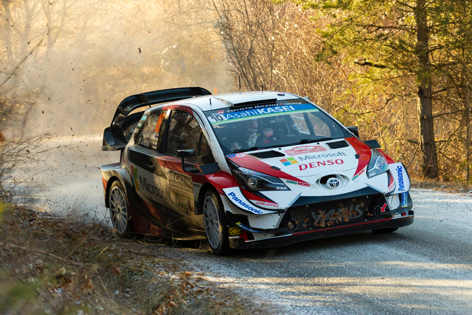 Lufttryck rallydäck